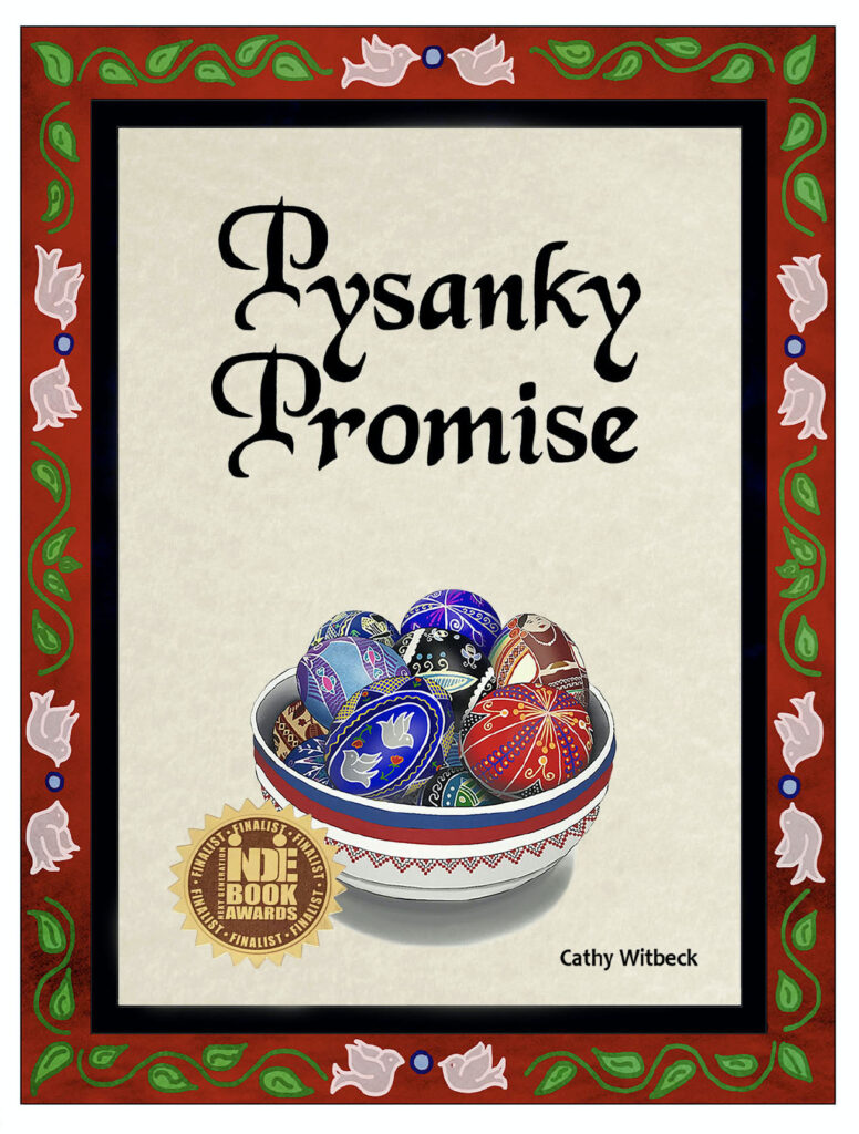 The cover of Pysansky Promise by Cathy Witbeck. 